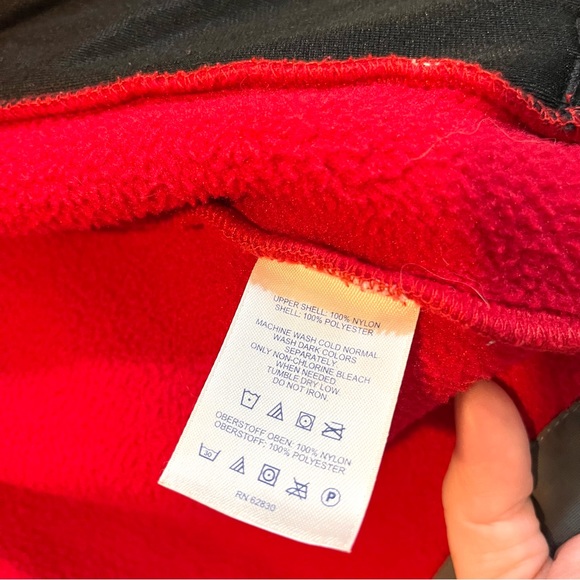 Lands End zip up Fleece jacket - Picture 7 of 8